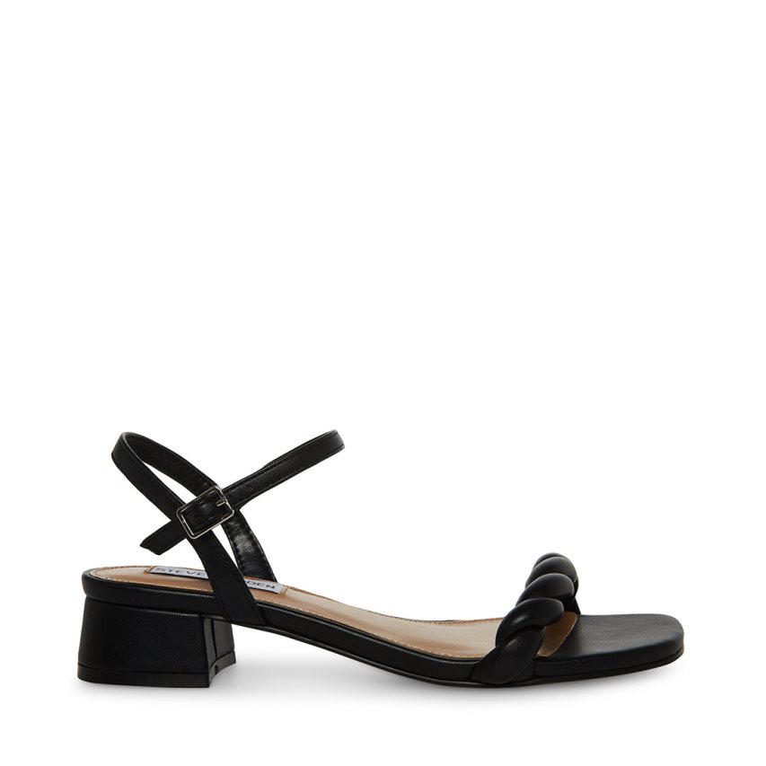 Sandalias Tacones Steve Madden Magnetic Mujer Negras | ES JM140E